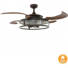 Fanaway Classic Ανεμιστήρας Οροφής 122cm με Φως Rubbed Bronze